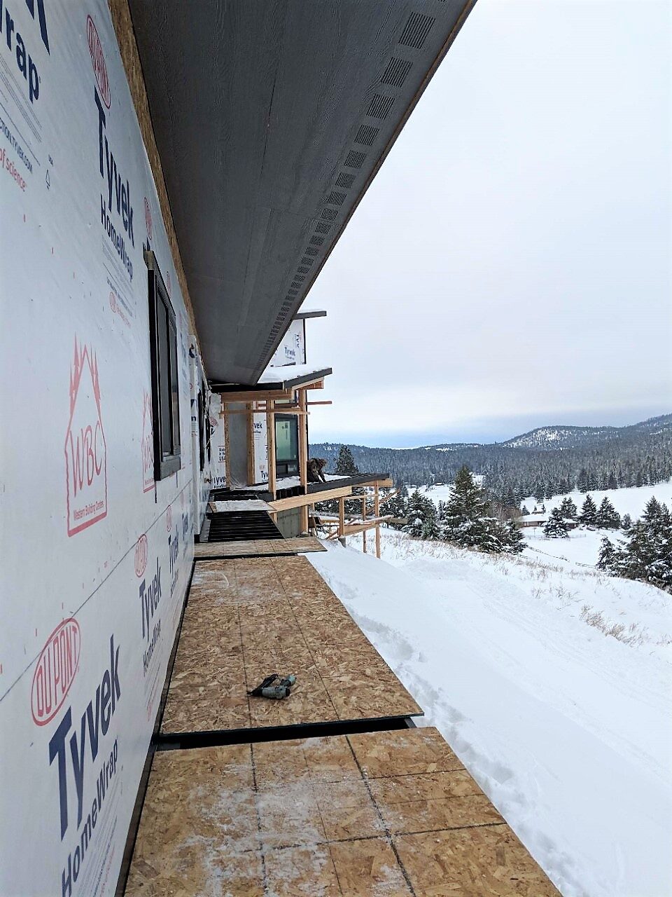 Northwind Mountain Resort site under construction